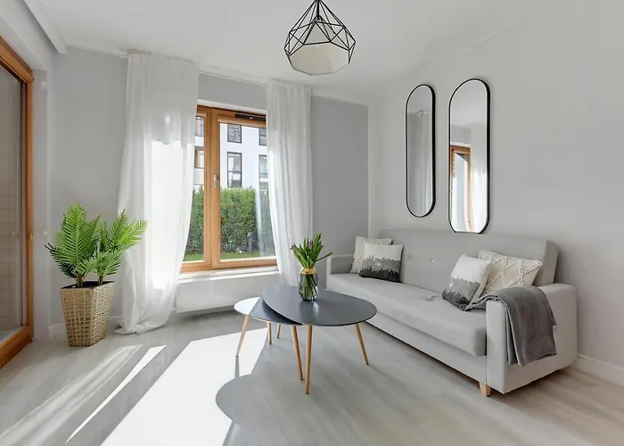 Bursztynowa - Garden 公寓 格但斯克